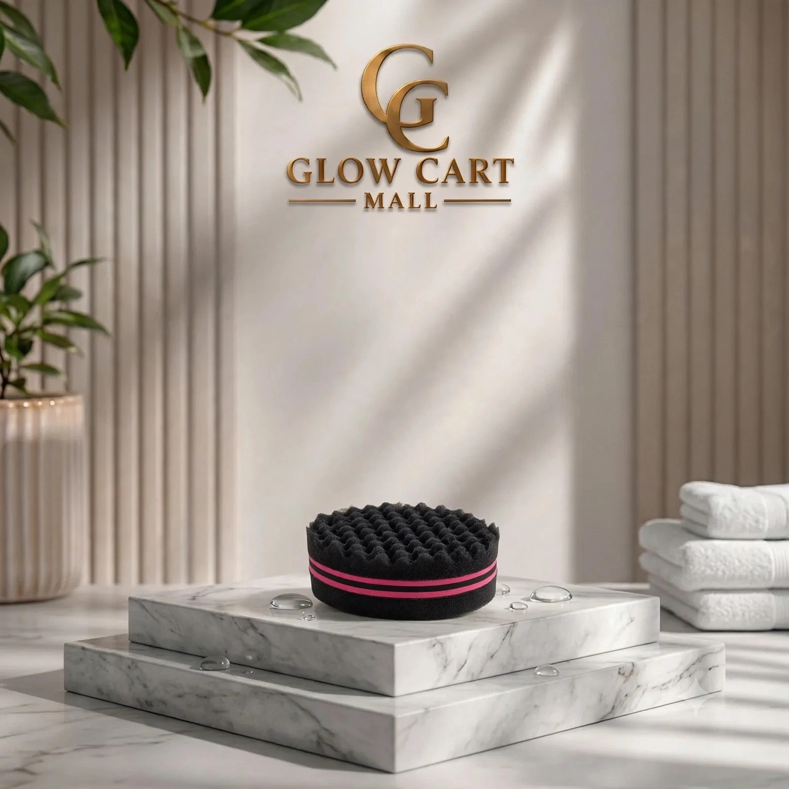 Twist Hair Sponge curling Black -Red
