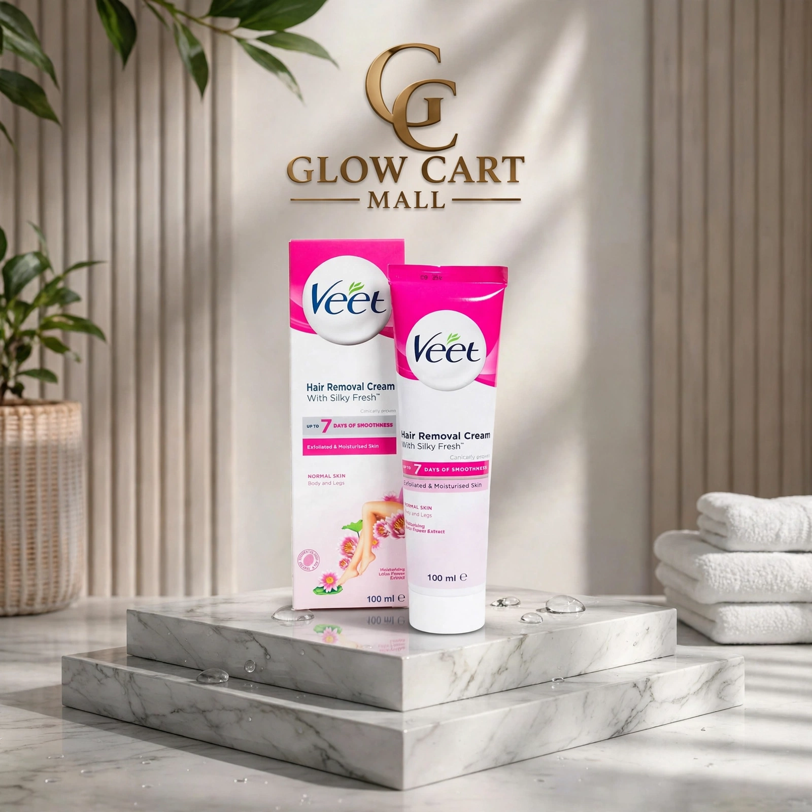 Veet Hair Removal Cream 100mL with Spatula