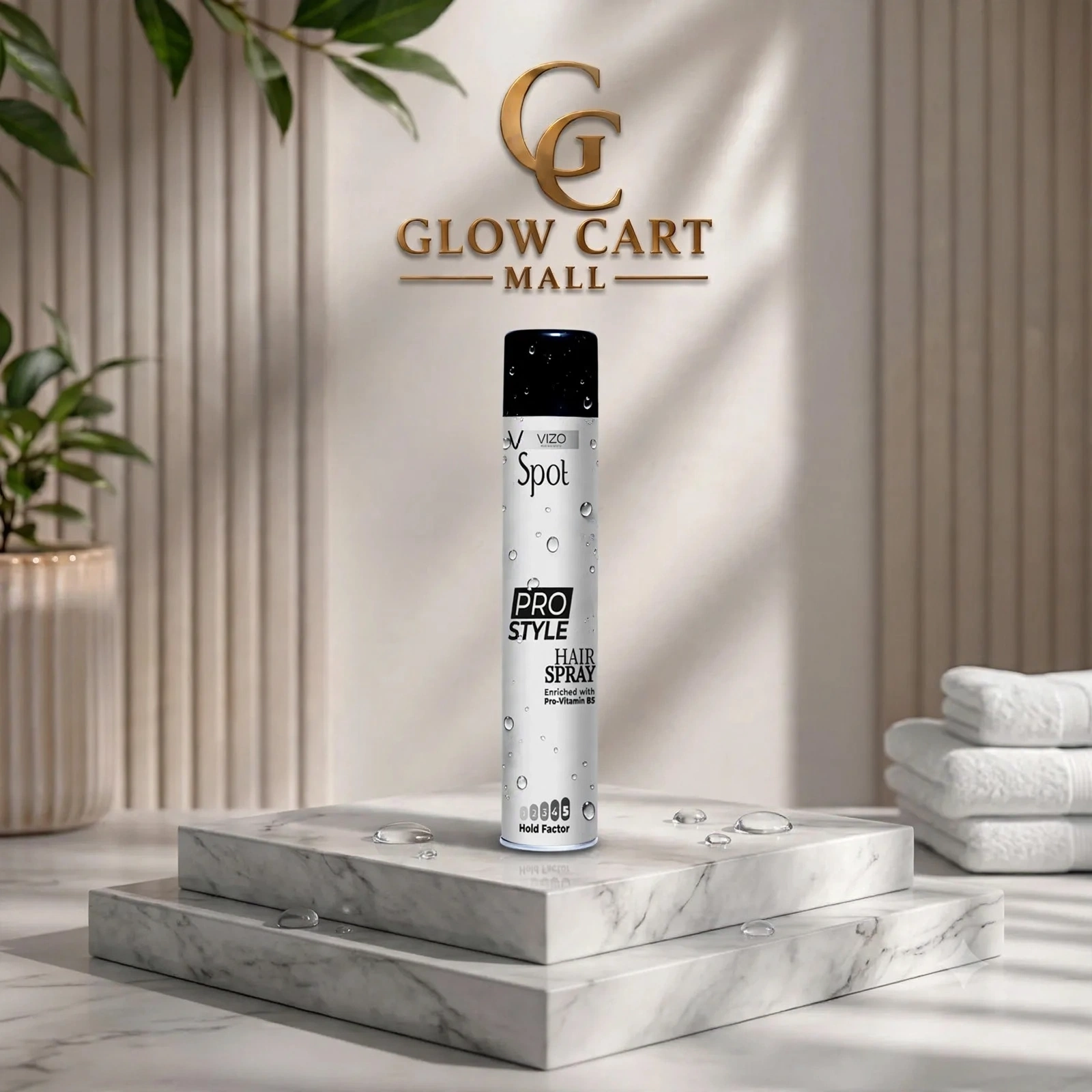 VIZO Spot Pro Style Hair Spray - Enriched with Pro-Vitamin B5