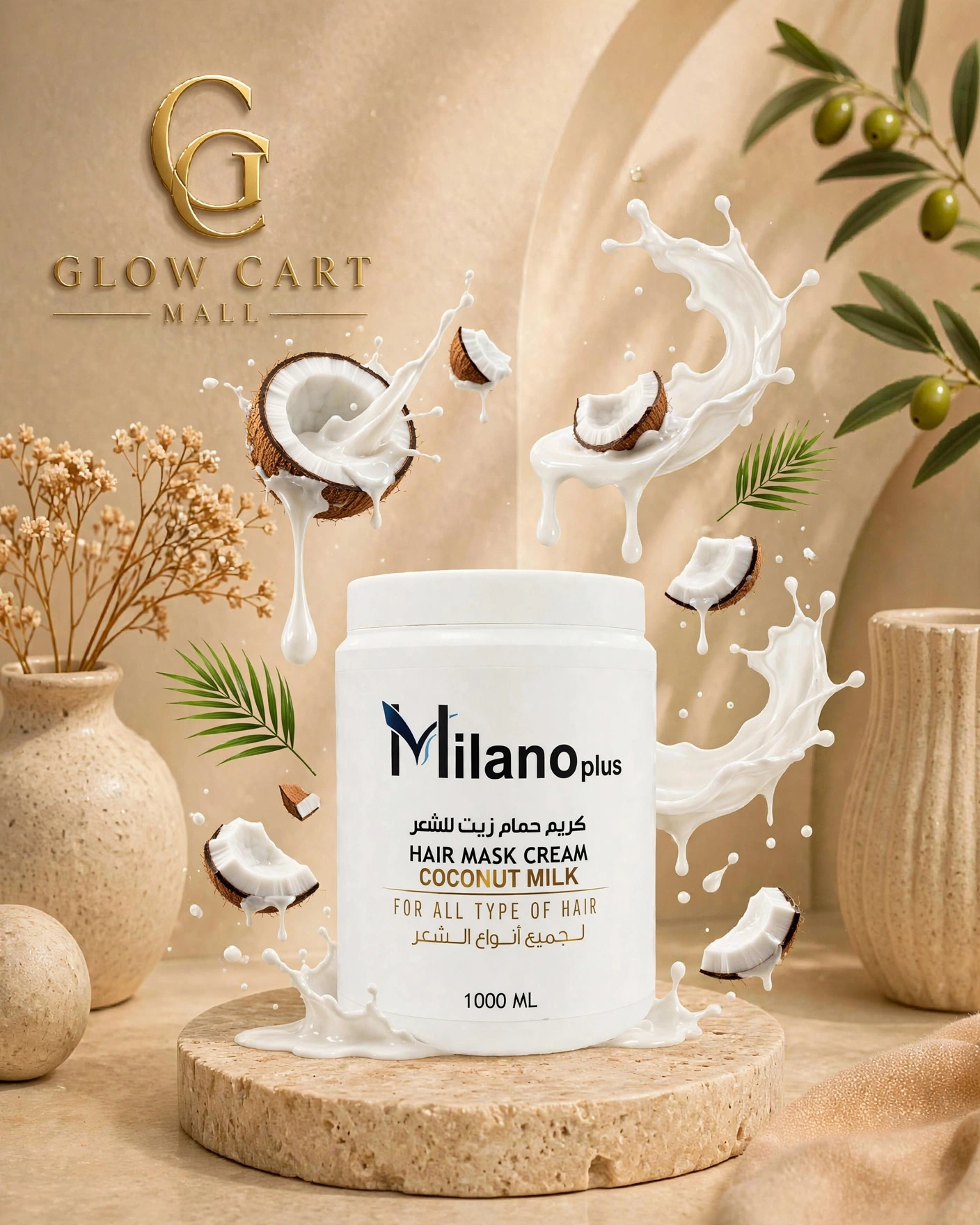 HAIR MASK CREAM MILANO PLUS