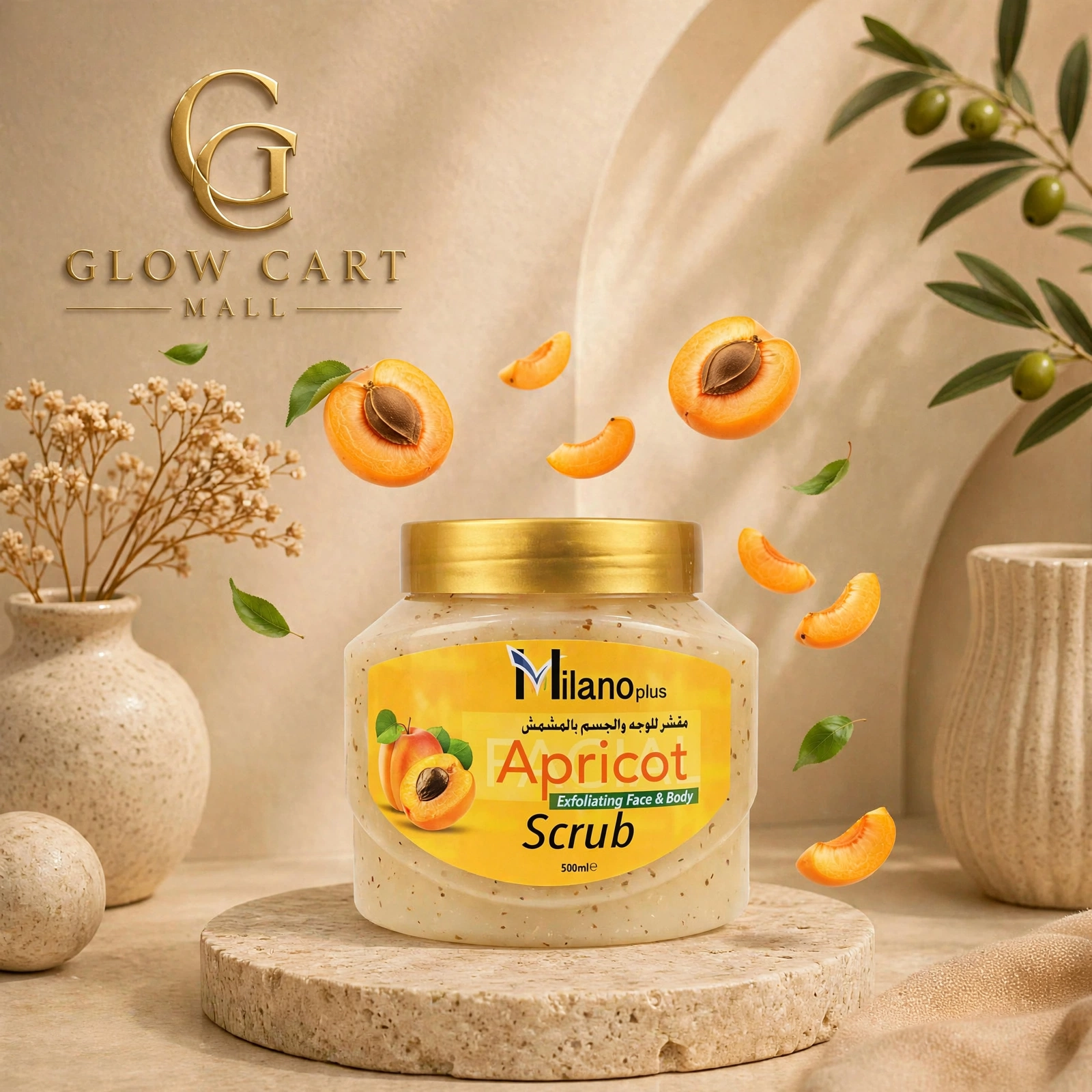Milano plus  Face & body Scrub 500ml